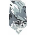 Unconditional Love Personal Trainer Screen Print BandanaGrey Camo UN750012